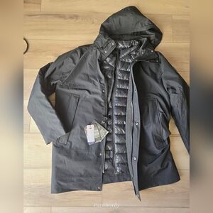 PAJAR Canada Jacket Mens Large Altair Black 3-In-1 Shell Puffer Coat XL NWT $589